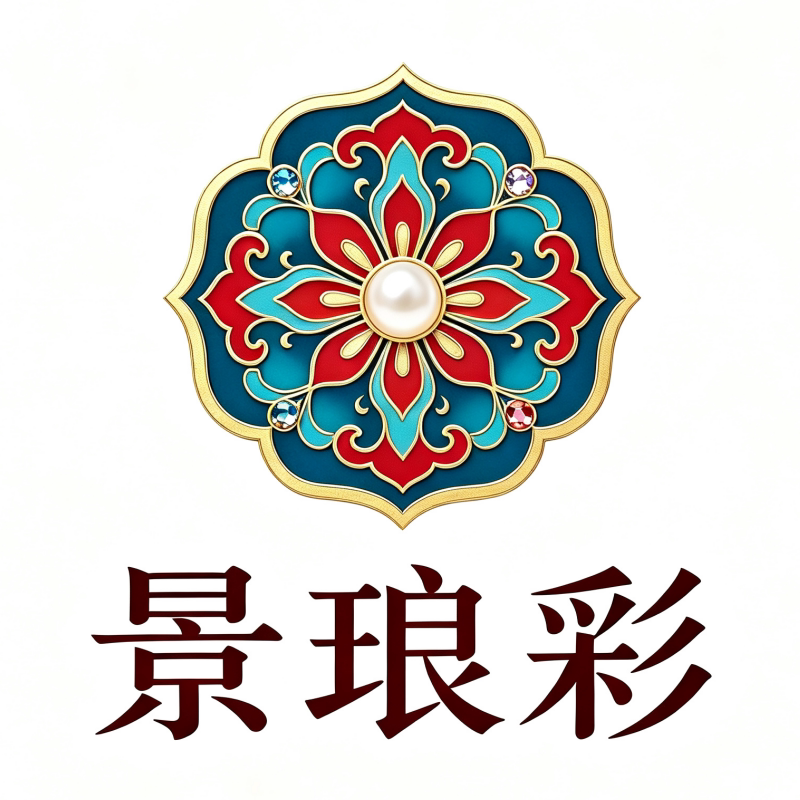 景琅彩文创用品旗舰店的LOGO