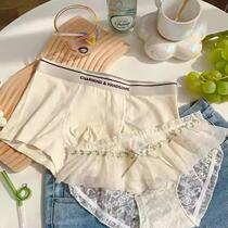 Autumn fantasy ~ couple underwear sexy pure desire cute lace mesh mo cotton one man and one woman couple underwear