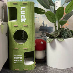 Cat Climbing Frame Play Sleeping One Multi-layer Nest Patchwork Winter Heattech Mi Shu Cave Double-layer Shelve House Multi-family Winter House