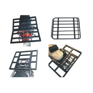 极速自行车折叠外卖箱车载架x加大改装锂电货架拉货载货瓶摩托车