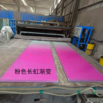 Changhong gradient color clip-on wire tempered ultra-white supports various color patterns customization source factory