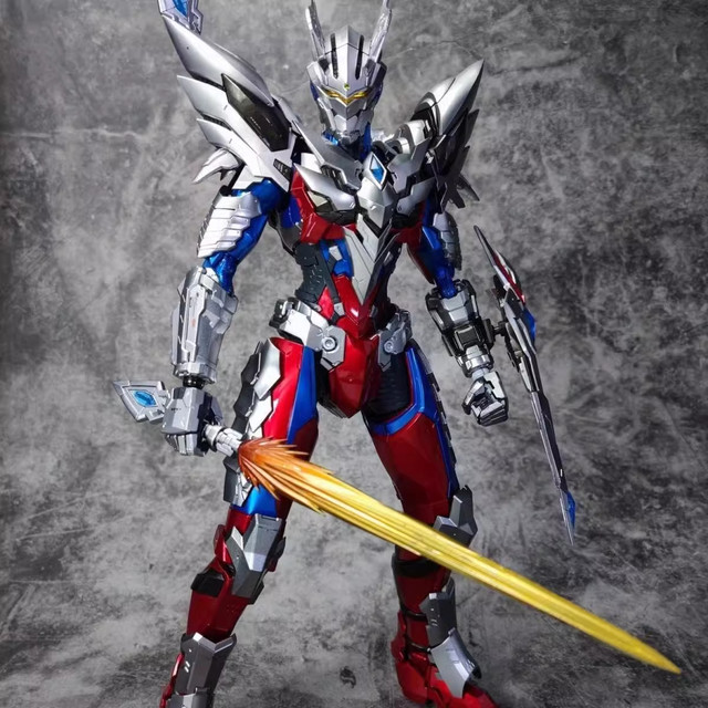 Ultimate Mecha Gold Shining Zero Multi-Joint Movable Transformable Action Figure Model Toy Boy's New Year Gift