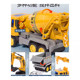Engineering Vehicle Toy Kidsren's Large Excavator Set Mixer Truck Digging Bulldozer Dump Truck Crane Boy Gift Box