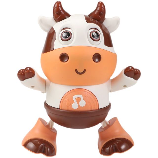 2026 New Model Electric Cow Toy for 2.5-Year-Old Children, with Sound and Movement, Educational and Interactive Dance Toy for Boys and Girls
