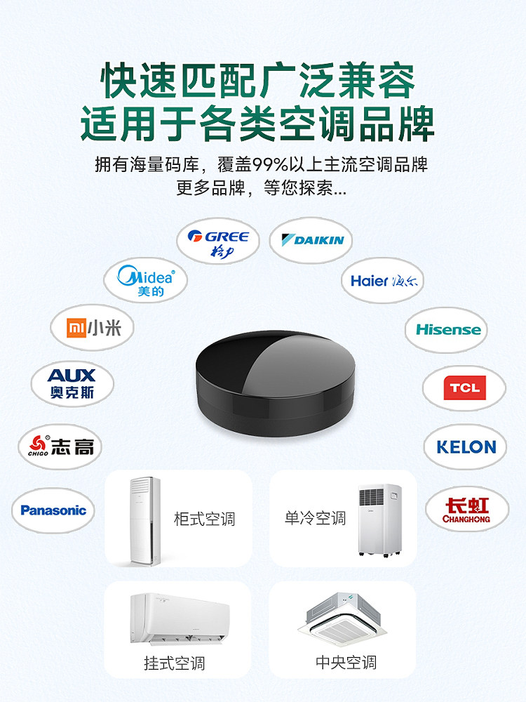 Already Connected to the Mijia App for Remote Control of Air Conditioners Via Mobile Phones, Infrared Remote Control Icx Smart Air Conditioner Companion Wifi Version