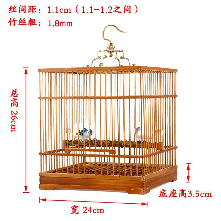 装饰太子笼罩芯葫芦,适合绣眼金青笼的圆型竹笼如何挑选?-宠物鸡-淘宝百科网