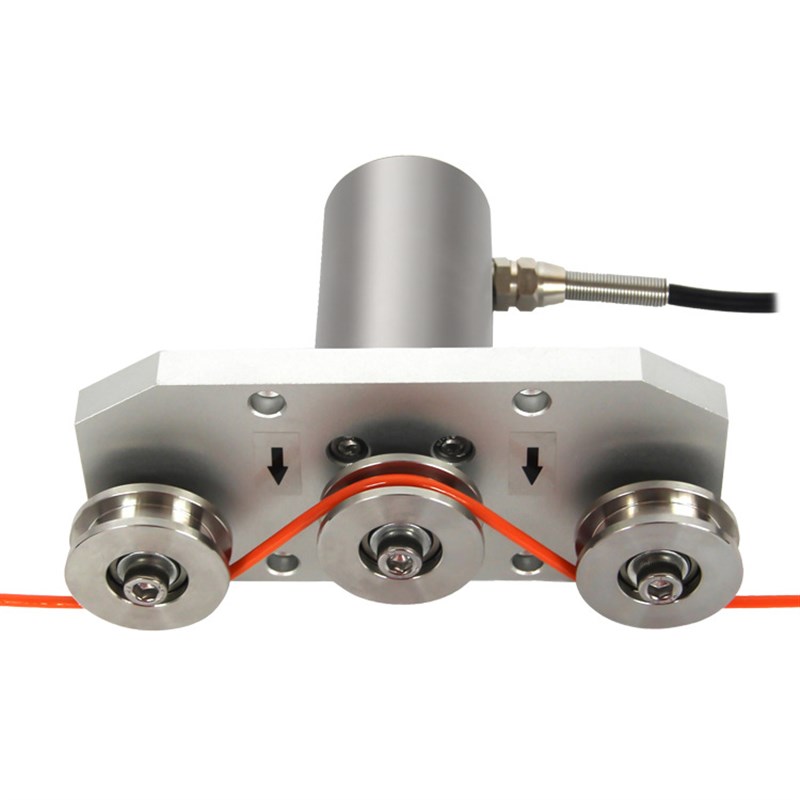 Extremely fast wire rope tension LZ-ZoL7 three-pulley tension sensor high-precision 100n500n fiber optic cable