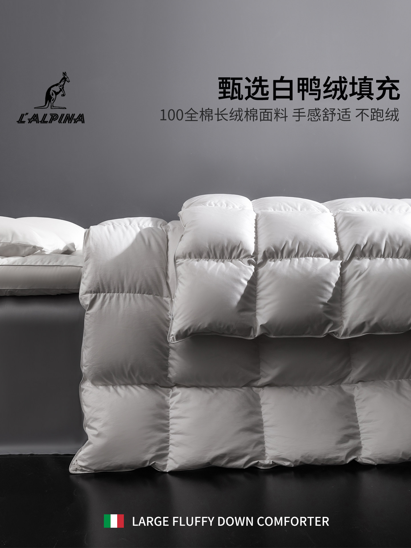 Lalpina down Quilt Winter Quilt Thickened Warm Quilt Winter White Duck down Quilt Hotel Spring and Autumn Quilt Quilt Core Winter