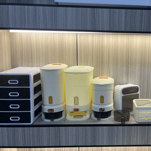 智能旋转米桶：五谷杂粮的新归宿