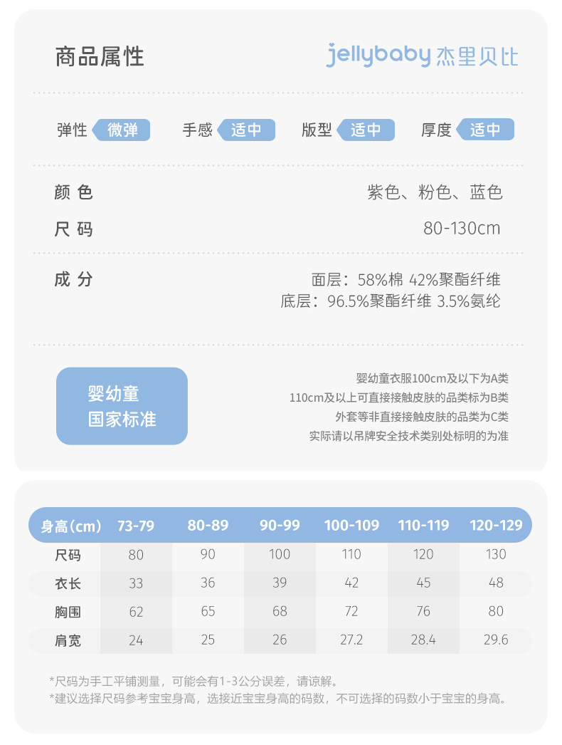 【清仓29.9元任选】jellybaby杰里贝比童装0-8岁夏季男女童夏装款 — 73