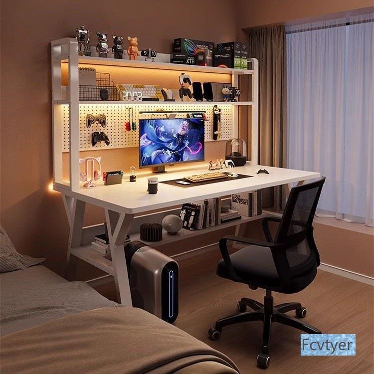 Ji Feixiang student student writing e-sports desk office 00 desk book bookshelf one male desk hole board study computer desk