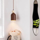Wabi-Sabi Style Bedside Bedroom Pendant Light Designer Model Entryway Corridor Creative Personality Atmosphere Song-Style Aesthetics Mid-Century