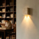 Natural Yellow Travertine Wall Lamp Wabi-Sabi Style Vintage Retro Homestay Villa Staircase Corridor Living Room Entrance Atmosphere Wall Lamp