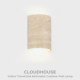 Outdoor Waterproof Yellow Cave Stone Wall Lamp Creative Courtyard Entrance Staircase Terrace Villa Fence Entrance Background Wall Lamp