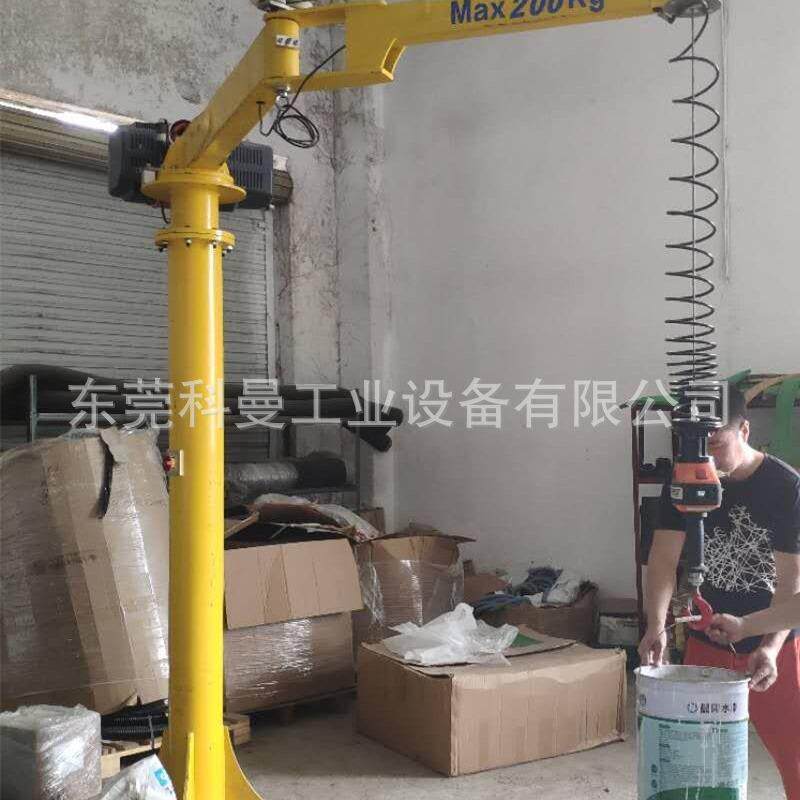 Gantry-type intelligent electric balancing crane glass chassis can be parked at any time KBK guide rail installation palletizing handling spreader