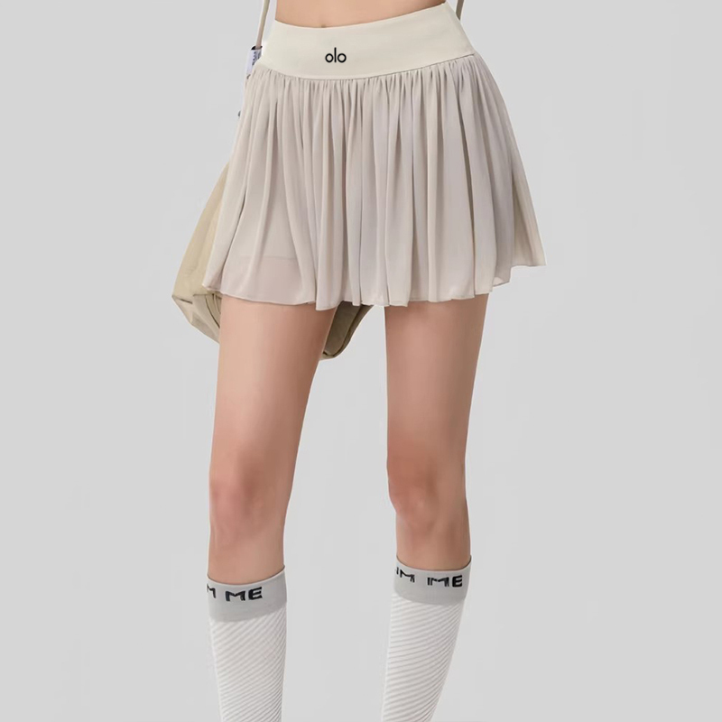 American Sport Yoga Fitness Mesh Skirt Professional Badminton Training Stunning Tennis Skirt for Women