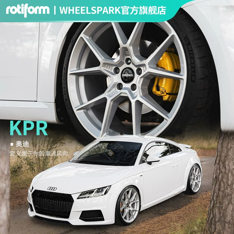Колёсные диски Rotiform KPR адаптируются к Audi A4L A6L BMW 3 серии Mercedes Benz E S Tesla; модифицированные колёсные диски