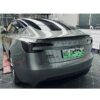 Renew the 3Modely Blackened Car Logo, Model3 Front Logo, Tesla Rear Logo, Black Metal Logo Color Change