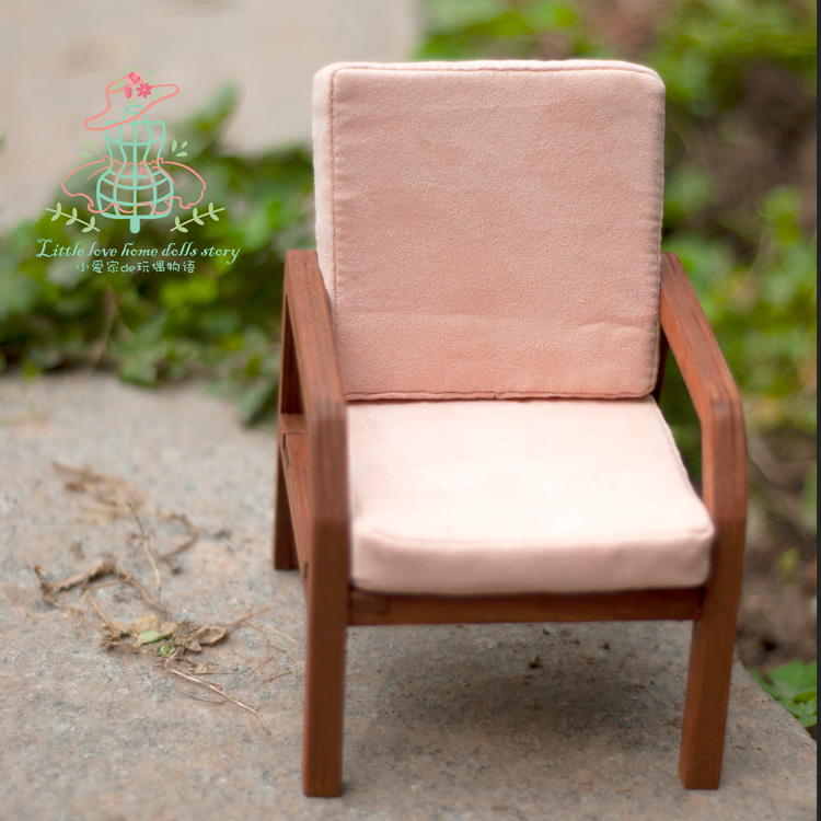 6 points BJD small cloth blythe blame Gao Keer azone doll house small furniture DIY Nordic small sofa material package