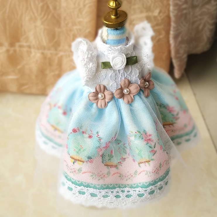 AZ6 sub S XS cloth blythe universal material contains tutorial paper-like high waist kindergarten style