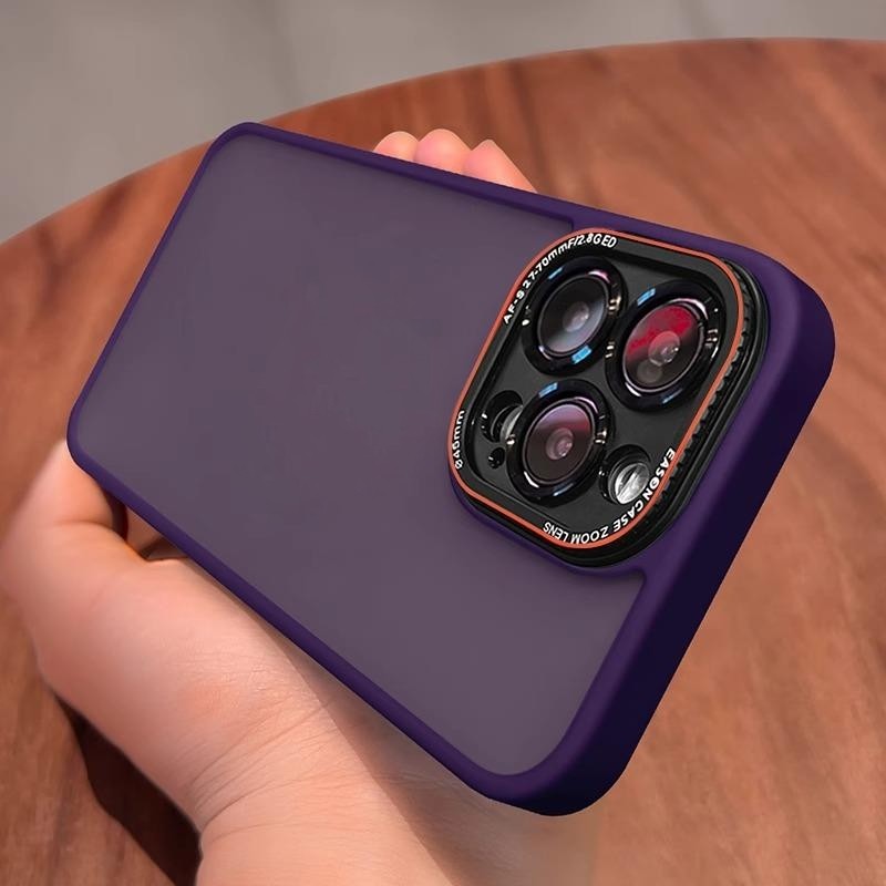 Suitable for Apple 16 Pro Max Phone Case, New Anti-Drop iPhone 16 Pro High-End Skin-Feel Matte 15 Pro Max Full Lens Coverage 14 Pro Magnetic Ultra-Thin Silicone 13 for Men 12 for Women