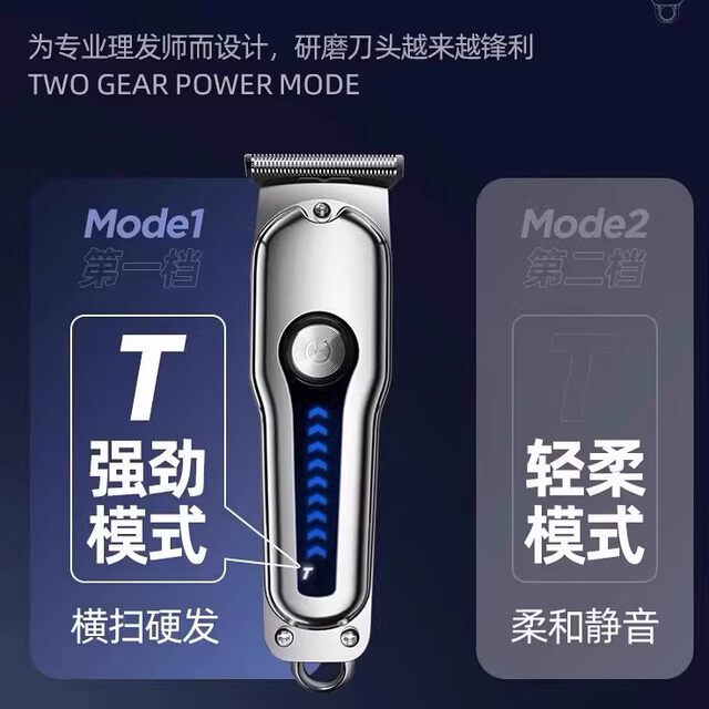 Practical Men's Electric Hair Clipper for Shaving Bald Heads, Electric Trimmer for Home Use, Self-Haircut Razor, New Model 25