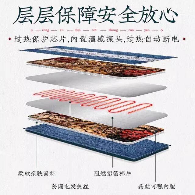 Salt Bag Hot Compress Pack Electric Heating Coarse Salt Sea Salt Therapy Bag Moxibustion Mugwort Shoulder Neck Waist Belt Home Salt Pack