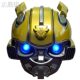 Bumblebee Bluetooth Speaker Wireless Audio System Birthday Gift for Boys Desktop Computer Small Home Use Mobile Phone Iron Man Bed Sheet Pull Cart