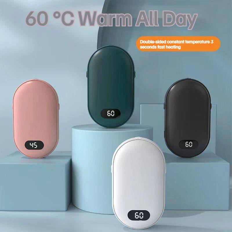 USB hand warmer in hand