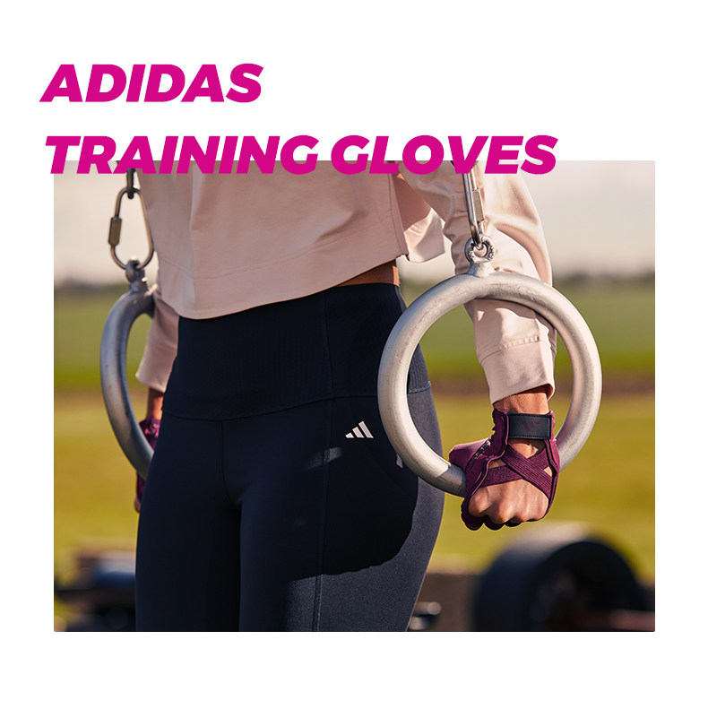 Фитнес-перчатки Adidas черные легкие размер M