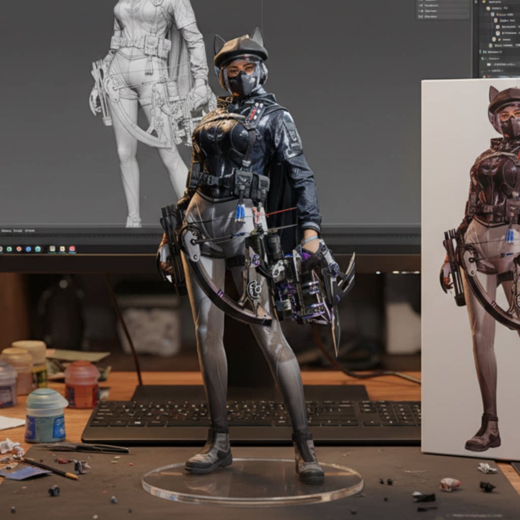 特別オファー！デルタ・ルナのフィギュア【大型フィギュア保証】崩壊3rd、ワンピース、原神、NARUTOフィギュア