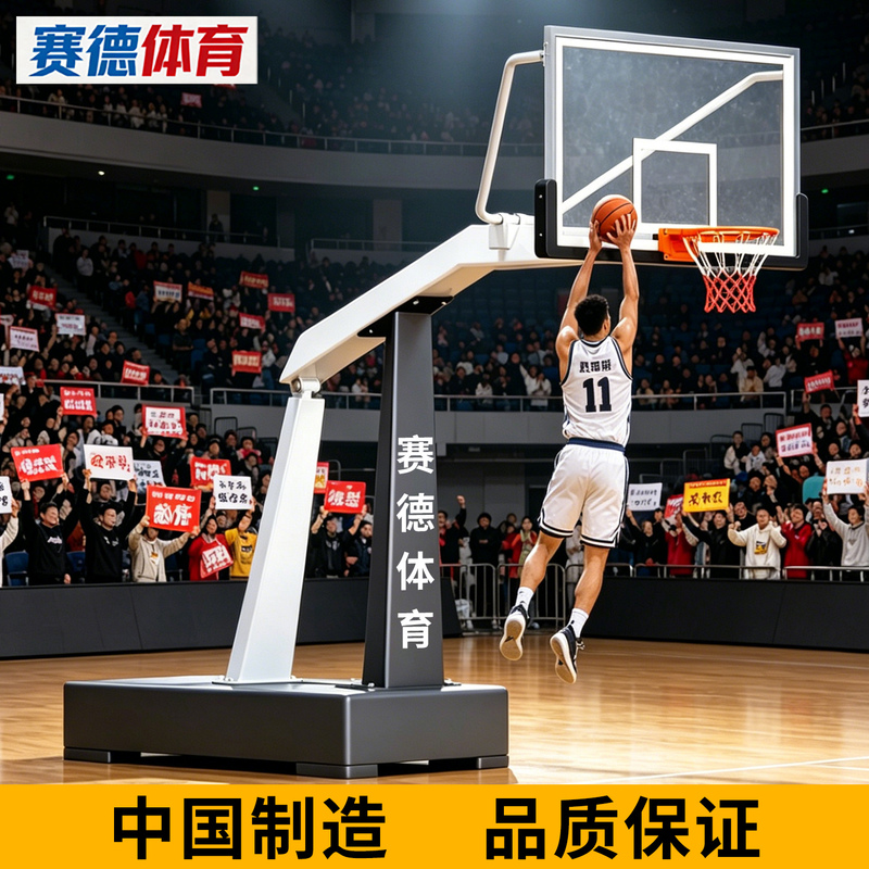 Outdoor Basketball Stand, Standard Adult Outdoor Competition-Specific Training Adjustable Cone-Type Reinforced Basketball Stand, Box-Type Outdoor Basketball Stand, Standard Adult Outdoor Competition-Specific Training Adjustable Cone-Type Reinforced Basketball Stand, Box-Type