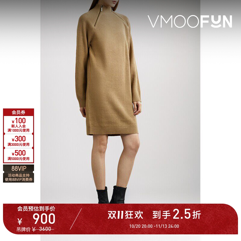 【D11 Discount】Michael Michael Kors Spring/Summer Women's Embellished Knit Dress