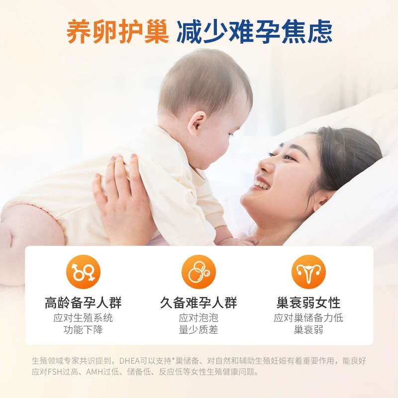DHEA保养胶囊：女性备孕必备神器，卵巢保养新潮流！