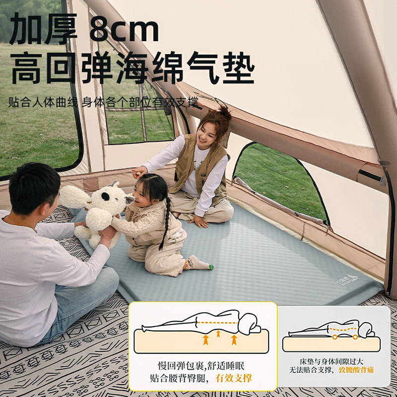 Самонадувной матрас для кемпинга Arctic Wolf (BeijiLang)