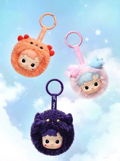 Popmart Hacipupu Twelve Constellations Series Plush Blind Box Cute Toy Gift