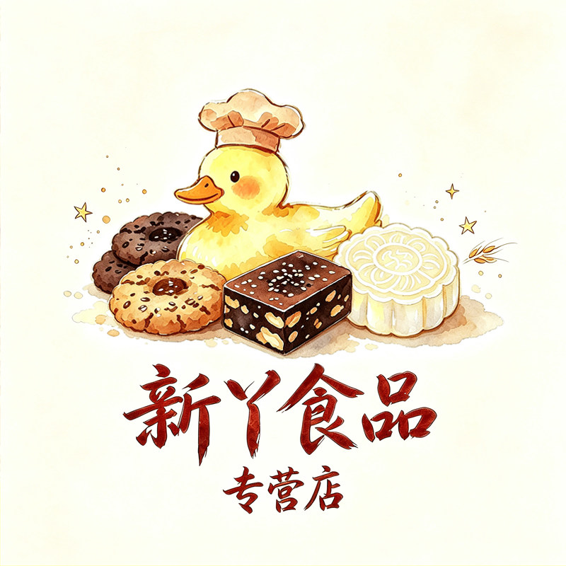 新丫食品专营店的LOGO