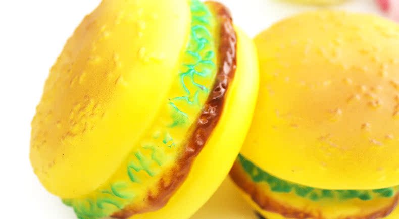 Các sản phẩm vật nuôi của Hartley Chó Mèo Chó Cắn mài Cao su Cao su Sounding Burger Đồ chơi - Mèo / Chó Đồ chơi làm đồ chơi cho chó