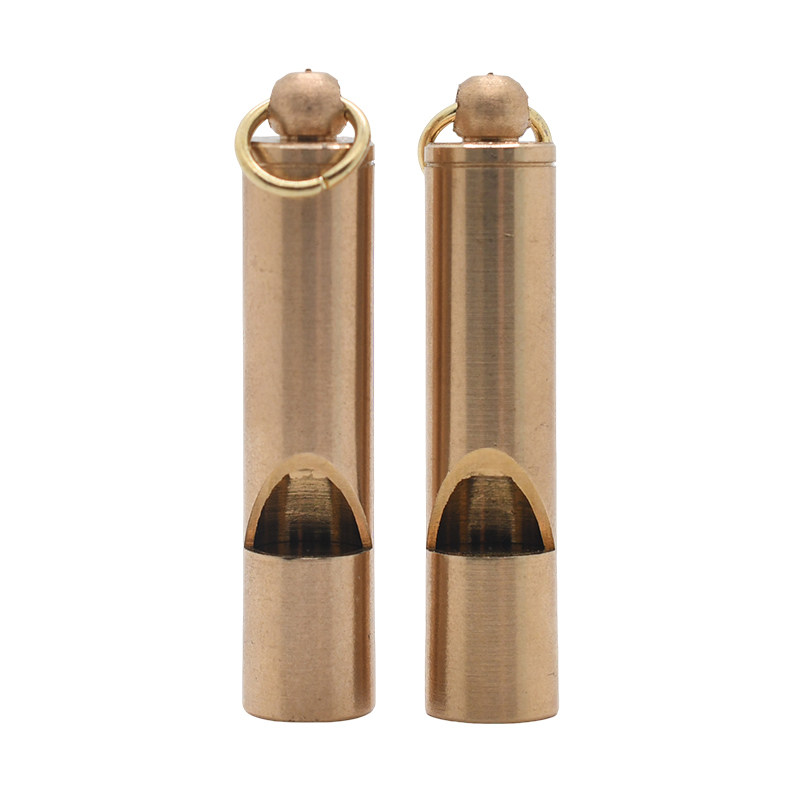 Emergency Whistle for Outdoor Hiking, Camping, Earthquake, Trekking, Forced Sports, Survival Whistle, Brass, for Adults and Children