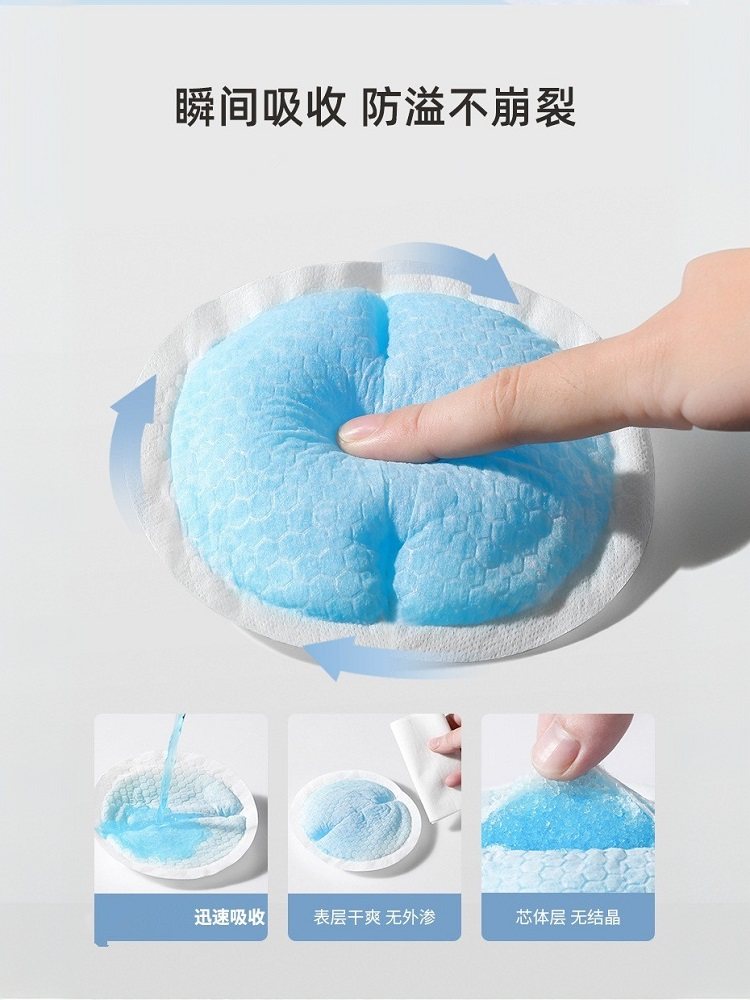 Men's Anal Hygiene Pads, Special Underwear for Preventing Dirt, Leak-Proof for the Elderly, Dry and Round Pads for Incontinence and Nocturnal Ejaculation