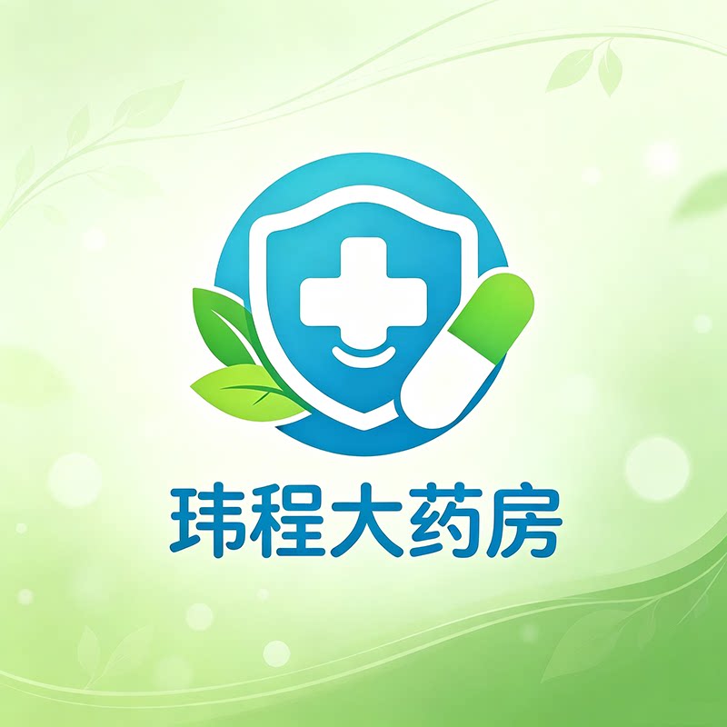 玮程医药专营店的LOGO