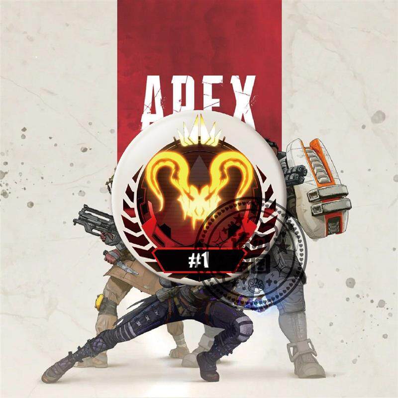 APEX英雄猎杀吧唧徽章世一猎收藏挂件高颜值谷子天下第一！！_动漫徽章_