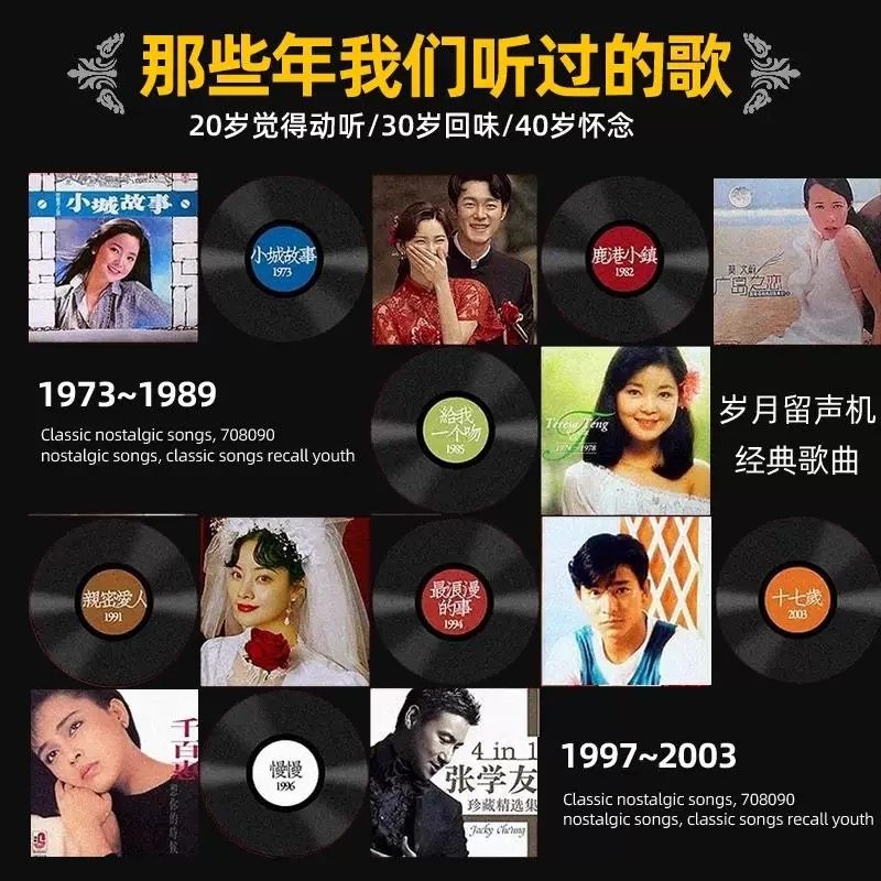 车载U盘歌曲经典怀旧老歌无损音质|一人一首成名曲粤语音乐优盘MP3推荐25年新款!-车载MP3-淘宝好物网