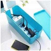 Large capacity box power cord cable wire storage box white