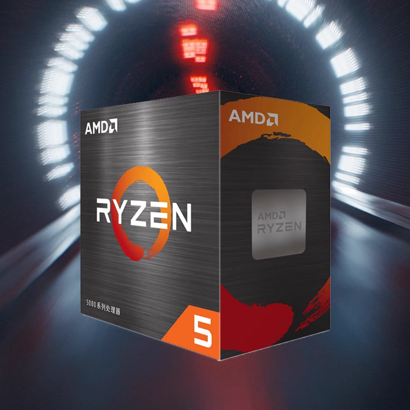 Процессор архитектуры AMD Zen3 и кулер, подходит для настольного ПК R7 5700X3D и R5 5600GT. Покупка