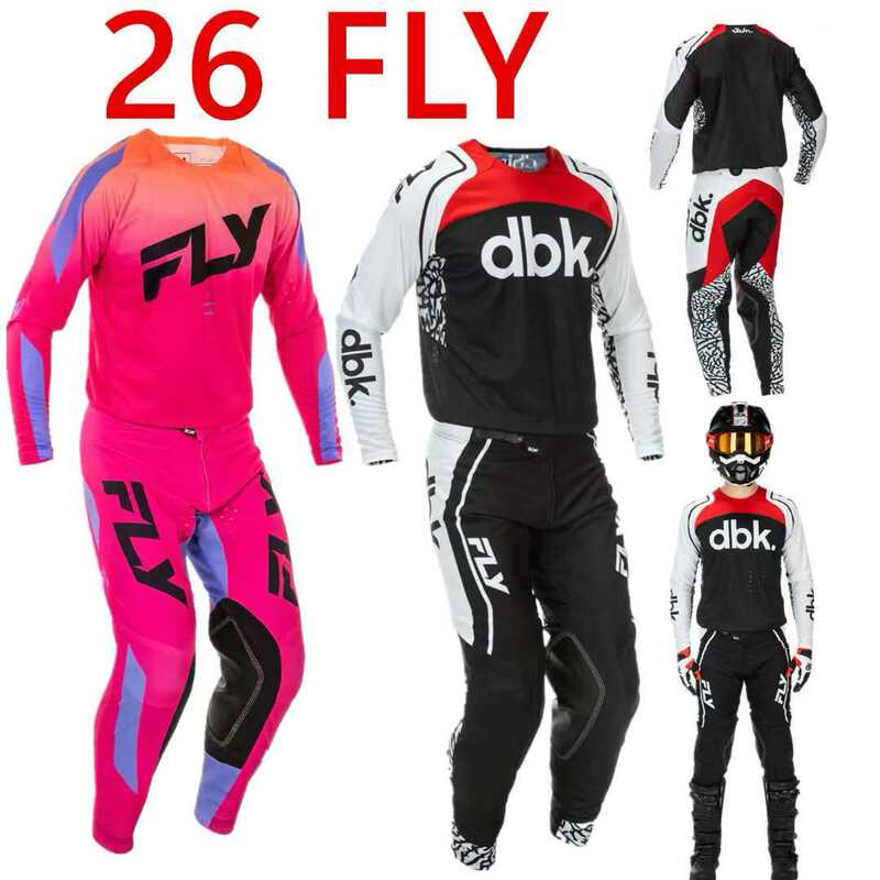 Fly Racing Suit Set for Men and Women, Off-Road Motorcycle Riding Suit, Quick-Drying Breathable Sports Equipment