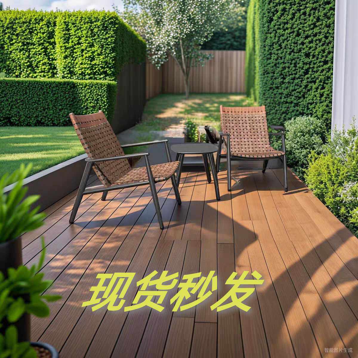 户外桌椅三件套阳台庭院室外露台休闲编藤家用藤椅茶几组合家具