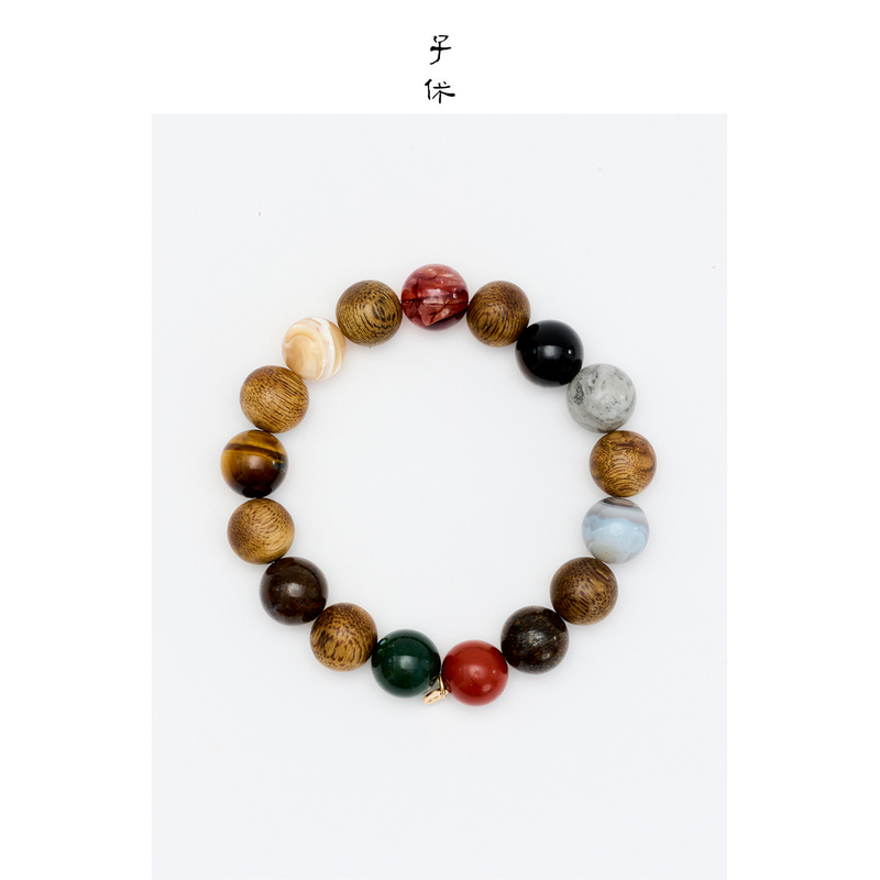Zixiu Zixiu Agarwood·Cosmic Treasure Bracelet/Black Obsidian Bracelet for Women 2026 New Style Jewelry Gift Zixiu Zixiu Agarwood·Cosmic Treasure Bracelet/Black Obsidian Bracelet for Women 2026 New Style Jewelry Gift