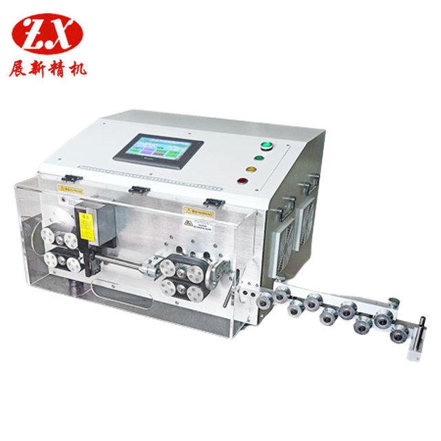 Zhanxin fully automatic computer wire stripping machine 70 large square cable sheathed wire cutting machine new energy wire stripping machine