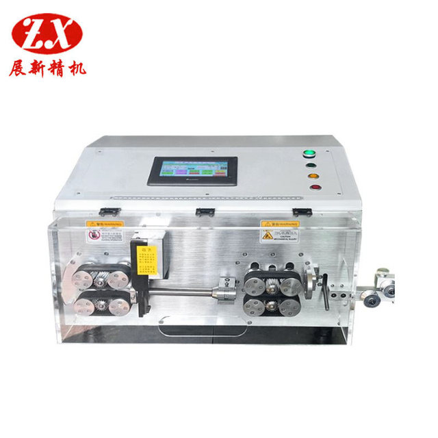 Zhanxin fully automatic computer wire stripping machine 70 large square cable sheathed wire cutting machine new energy wire stripping machine
